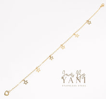 Load image into Gallery viewer, Tobilñera Dorada- Estrellas
